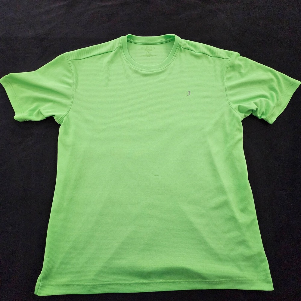 Reel Legends Green Short Sleeve Performance T-Shirt Men's M
